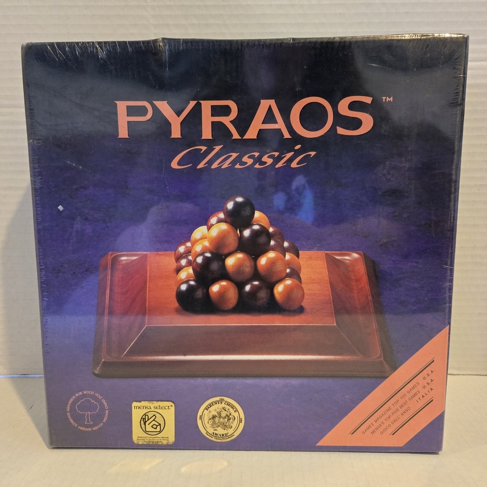 Pyraos Wooden Ball‎ Strategy Game Gigamic New Sealed Mensa Select Winner 1994